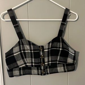 American Eagle cropped tank top. Size M